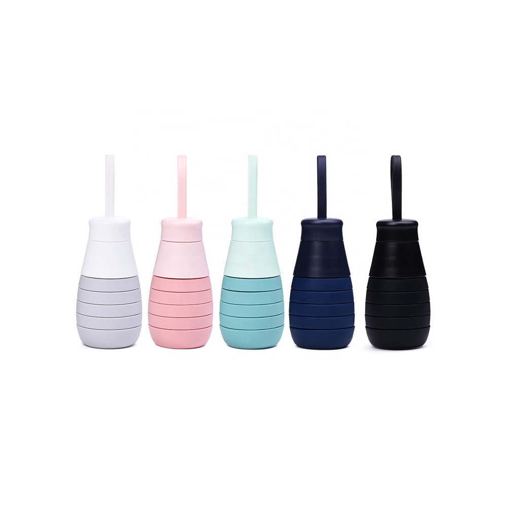 Portable Silicone Collapsible Water Bottle
